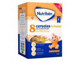 Imagen del producto Papilla de 8 cereales con miel 4 frutas