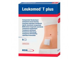 Imagen del producto Leukomed t plus aposito 8 cm x 15 cm 5 uds